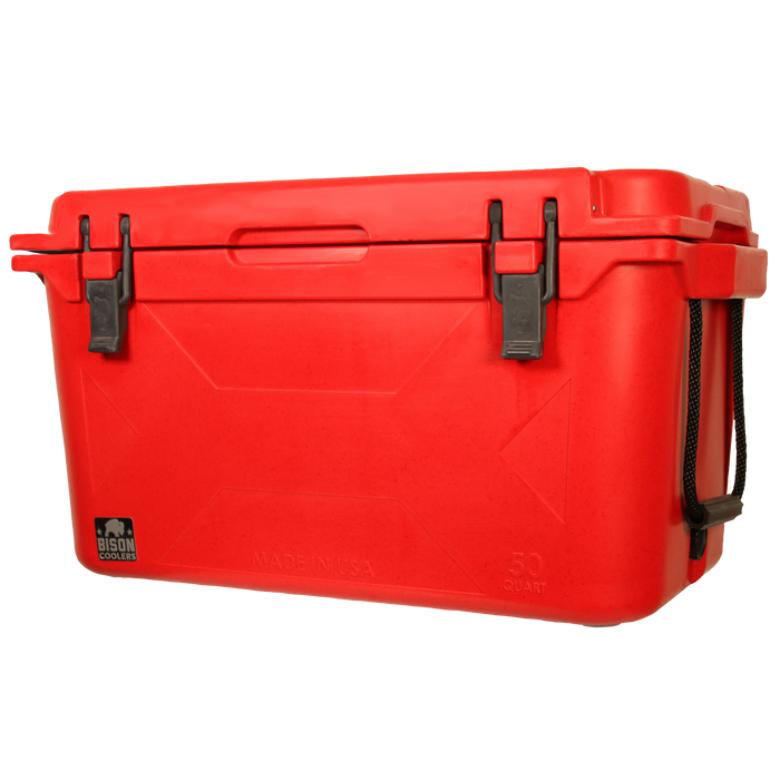 Bison Coolers Red 50 Quart Cooler