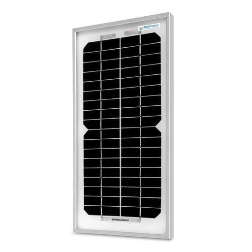 ACOPOWER 5W Mono Solar Panel for 12V Battery Charging, Off-Grid