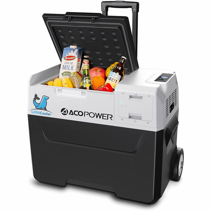 ACOPOWER LiONCooler Combo, X40A (42 Quarts) and 90W Solar Panel