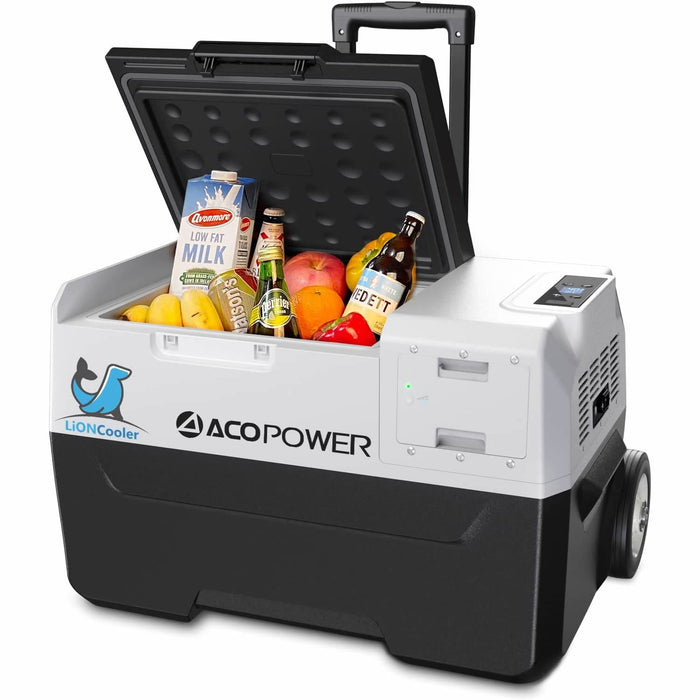 ACOPOWER LiONCooler Combo, X30A (32 Quarts) and 90W Solar Panel