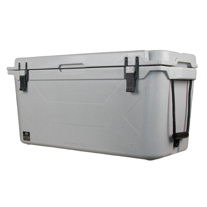 Bison Coolers Gray Granite 75 Quart Cooler