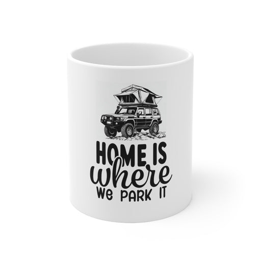 Ceramic Coffee Mug 11oz - Overland Camping Inspired Mug - Hot & Cold Drinks - Perfect for Tea, Soup, Coffee