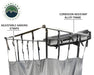Overland Vehicle Systems Car Side Shower Room 18199909