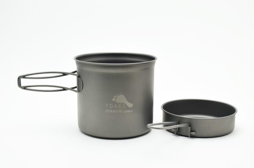 TOAKS Titanium 1100ml Pot with Pan