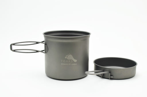 TOAKS Titanium 1100ml Pot with Pan