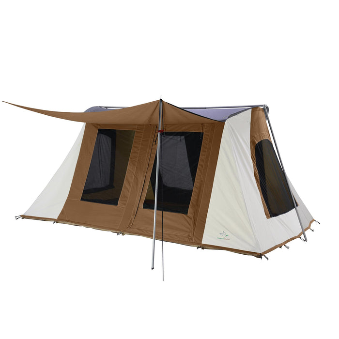 White Duck 10'x14' Prota Canvas Cabin Tent, Deluxe Water Repellent