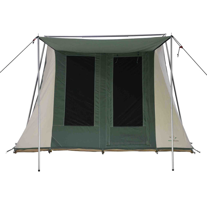 White Duck 10'x10' Prota Canvas Cabin Tent, Water Repellent