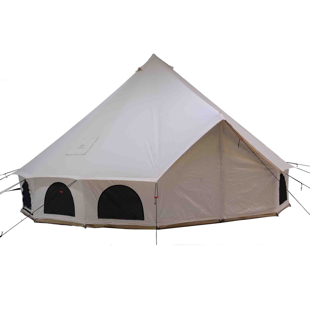White Duck 20' Avalon Canvas Bell Family Camping Tent — Green Gear Store