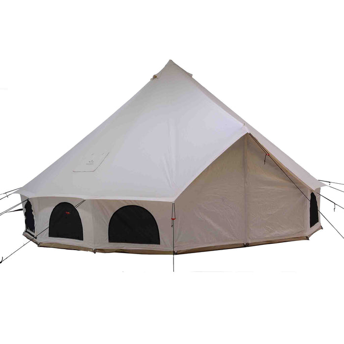 White Duck 20' Avalon Canvas Bell Family Camping Tent