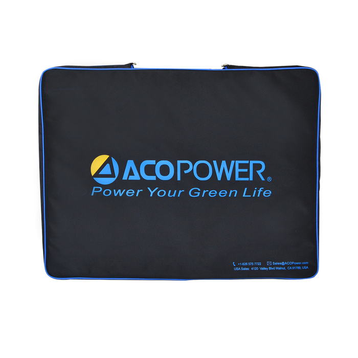 ACOPOWER Plk 200W Portable Solar Panel Kit with 20A Charge Controller