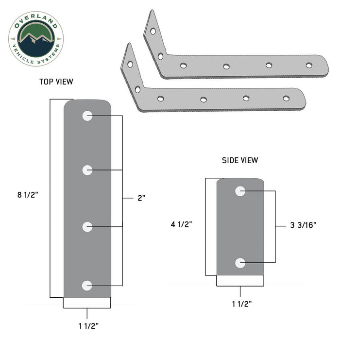 OVS Nomadic 270LTE Passenger Side 270 Degree Awning 19689909