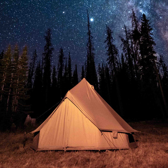 WHITE DUCK 8' MINI REGATTA BELL CANVAS, FAMILY CAMPING TENT