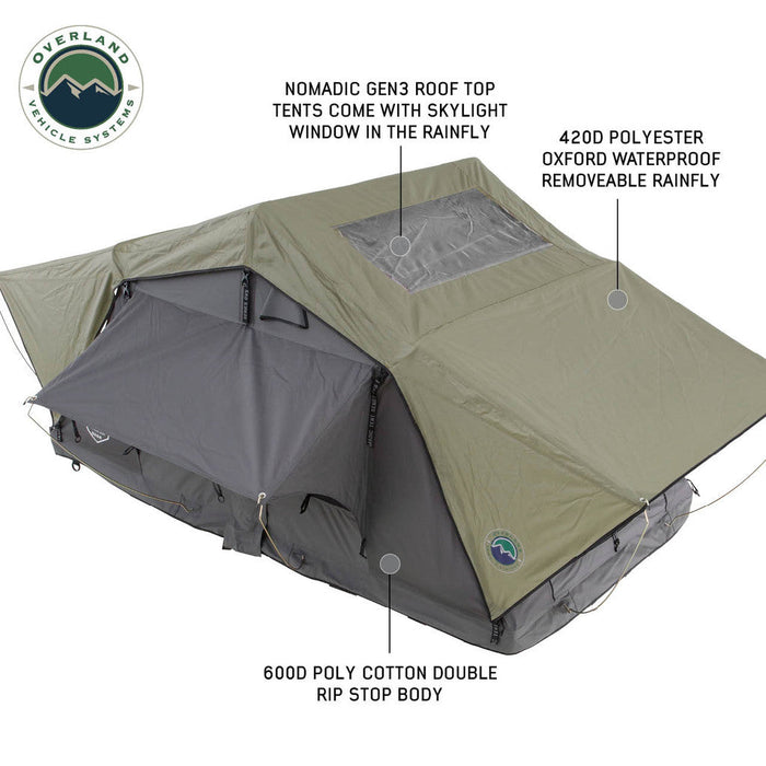 OVS Nomadic 3 Standard Roof Top Tent 18439936