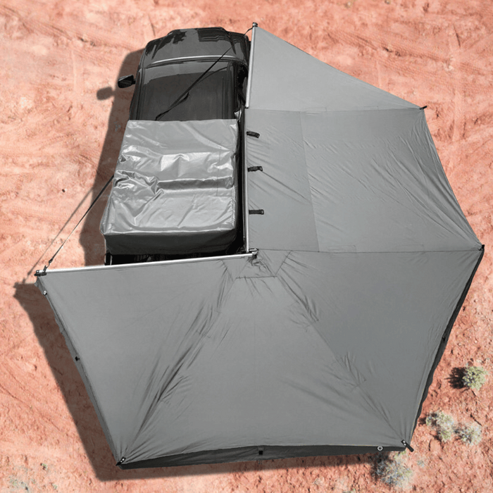 OVS Nomadic Awning 270 Passenger Side - Dark Gray Cover Universal