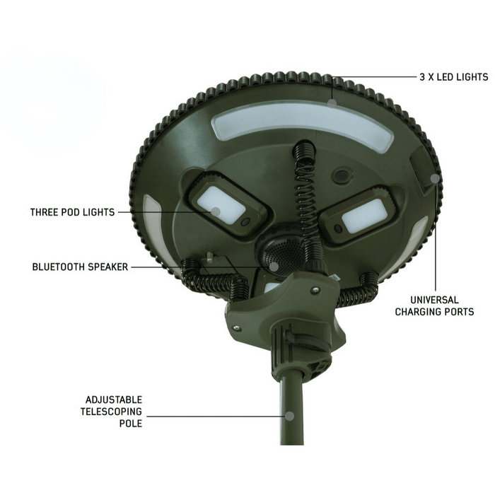 OVS Wild Land Camping Gear - UFO Solar Light Universal 15049901