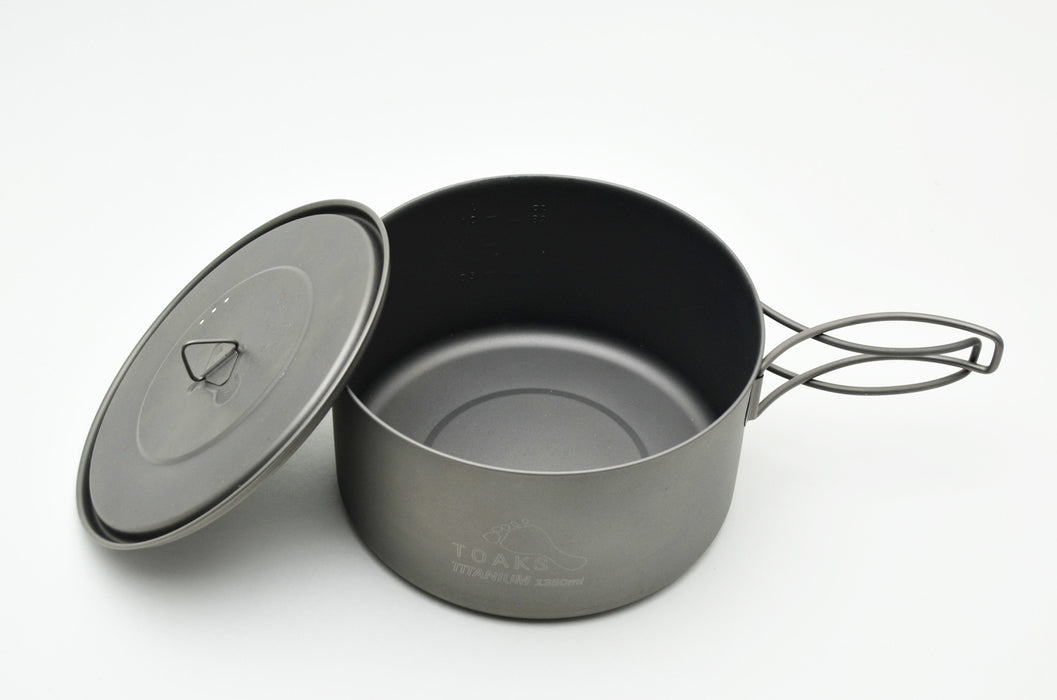 TOAKS Titanium Durable 1350ml Pot