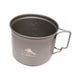 TOAKS Titanium 900ml D115mm Pot (Short Handles)