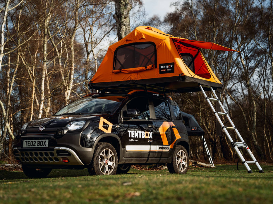 TentBox Lite 2.0 Lightweight Rooftop Tent, 4-Season Easy Setup