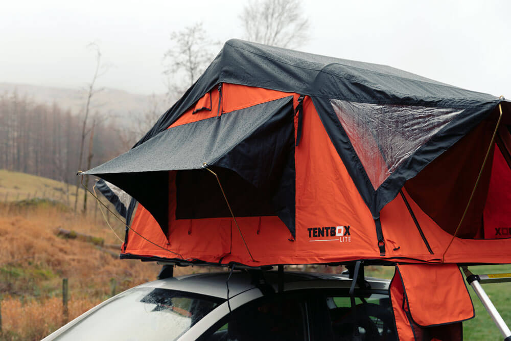 black box tent TentBox Lite 1.0 Lightweight Rooftop Tent, 4-Season Easy Setup — Green Gear Store