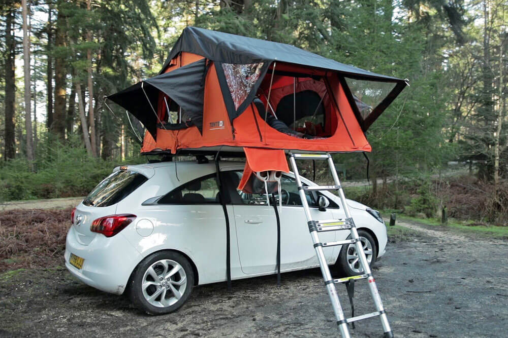 tentbox roof tent TentBox Lite 1.0 Lightweight Rooftop Tent, 4-Season Easy Setup — Green Gear Store