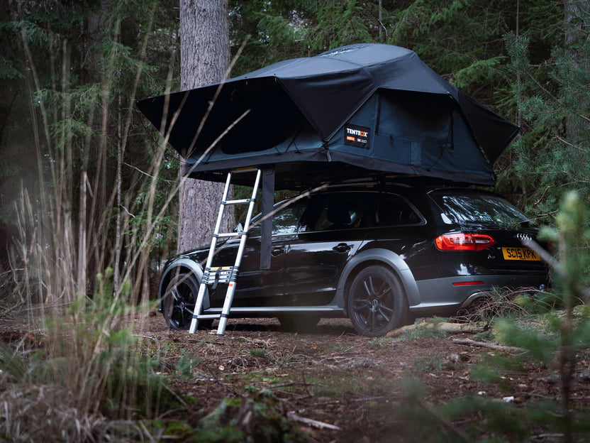 Tent box top roof tent