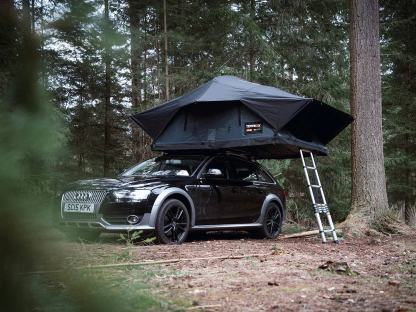 car tent box TentBox Lite XL Spacious Family Vehicle Rooftop Tent, 4-Season, 4 Pers — Green Gear Store