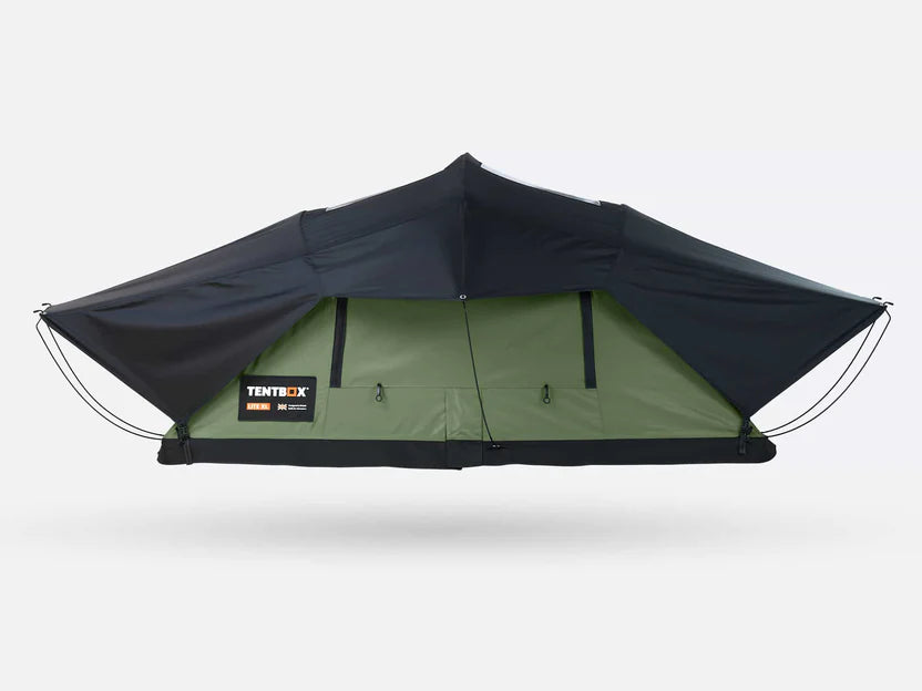 roof tent for 4 person TentBox Lite XL Spacious Family Vehicle Rooftop Tent, 4-Season, 4 Pers — Green Gear Store