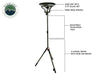 OVS Wild Land Camping Gear - UFO Solar Light Universal 15049901