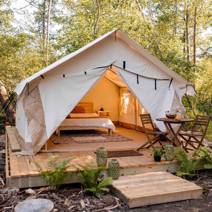 White Duck Outdoors Alpha 12'x14' Fire- and Water-Repellent Wall Tent