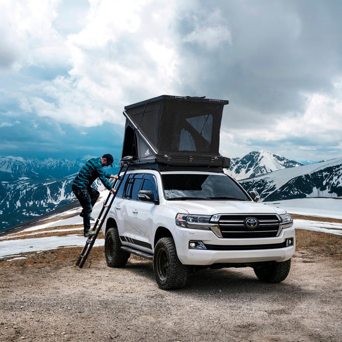 best alpine tent Tuff Stuff Overland TS-1-1900BLK Alpine Sixtyone Aluminum Shell Roof Top Tent
