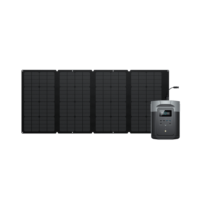 EcoFlow DELTA 2 Max + Solar Panel