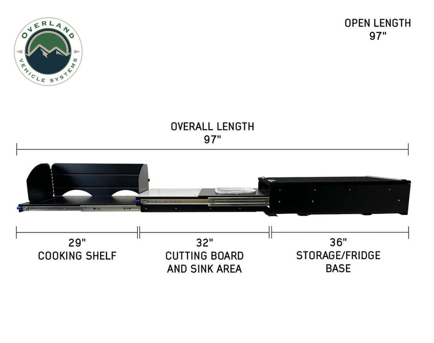 OVS Cargo Box w/ Slide Out Sink, Cooking Shelf, Workstation 21010401