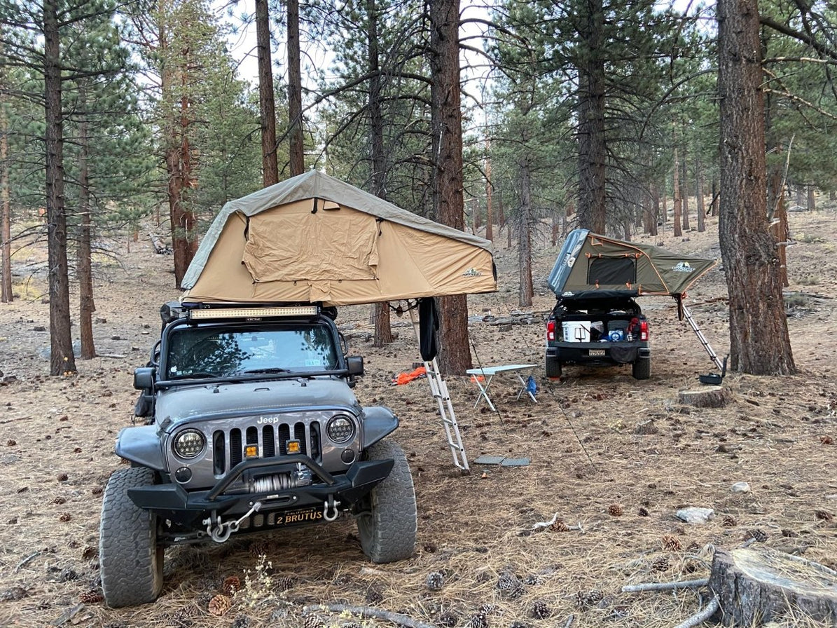 Tuff Stuff ALPHA® Hard Top Side Open Tent, Gray, 3+ Person — Green Gear ...