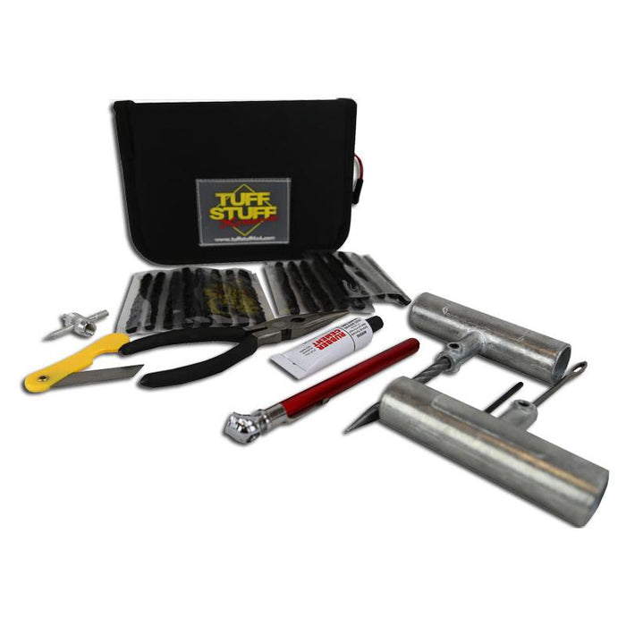 Tuff Stuff® Tire Repair Kit Includes Tools, Plugs, Patches & Storage Case