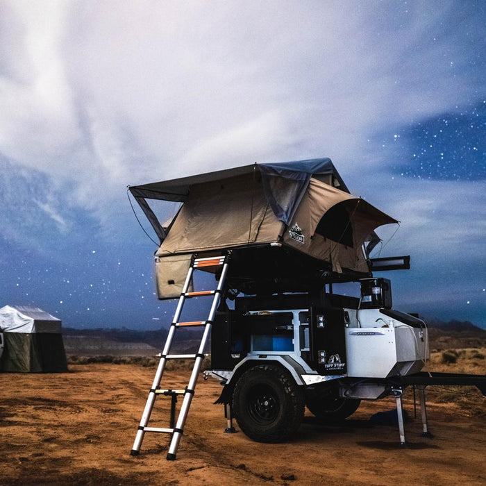 second hand roof top tent Tuff Stuff Overland Trailhead Roof Top Tent, 2 Person
