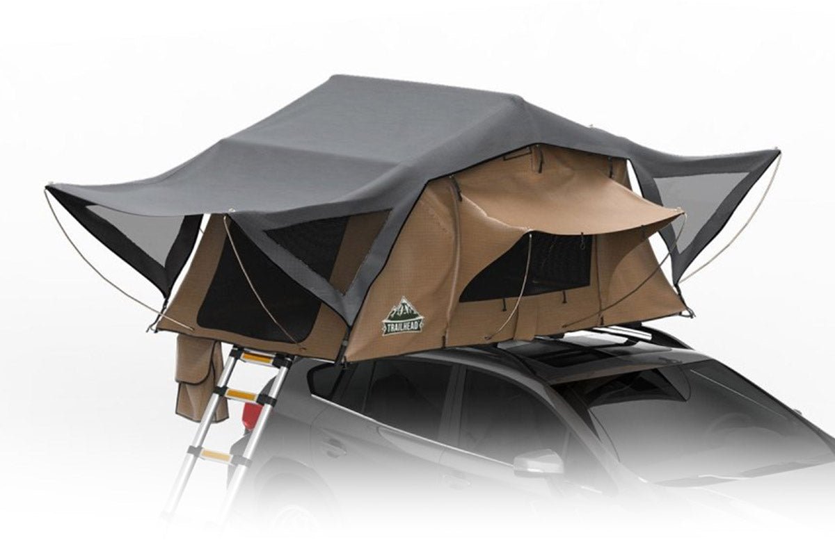 Tuff Stuff® TRAILHEAD™ Roof Top Tent, 2 Person — Green Gear